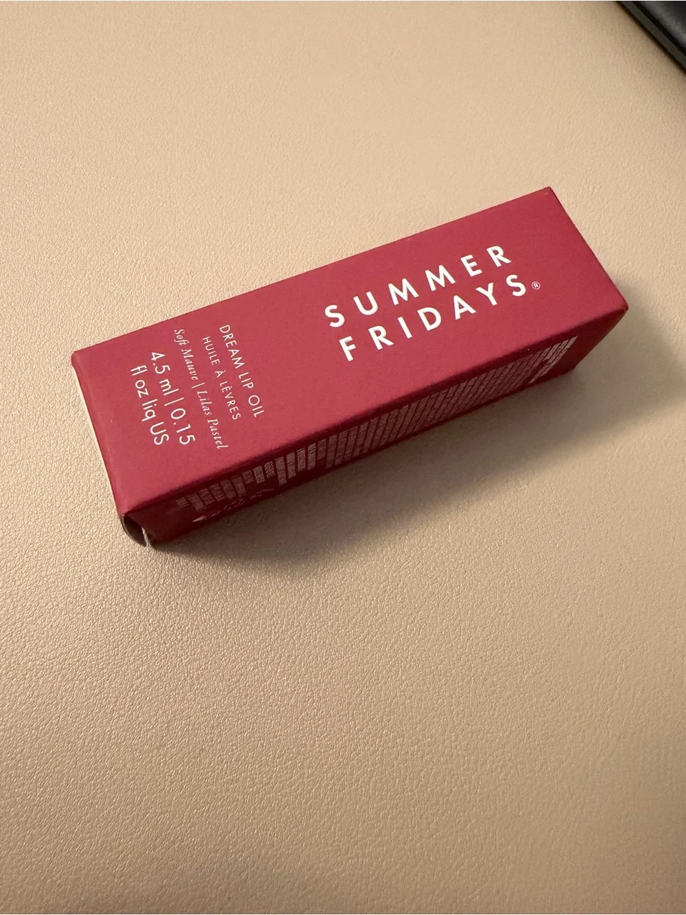Summer Fridays Dream Lip Oil — Soft Mauve